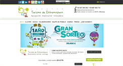 Desktop Screenshot of datatur.clusterturismoextremadura.es