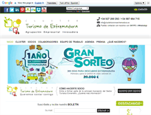 Tablet Screenshot of encuentro.clusterturismoextremadura.es